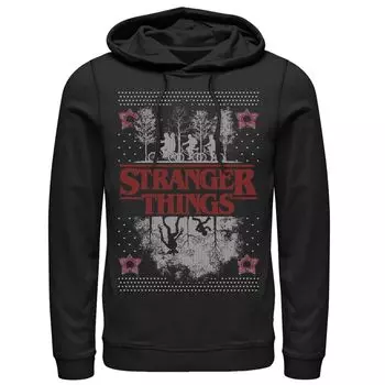 Мужская толстовка в стиле Netflix Stranger Things Ugly Christmas Sweater Style Licensed Character