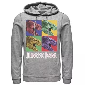 Мужская толстовка в стиле поп-арт с парком Юрского периода Four Square Dino Licensed Character