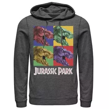 Мужская толстовка в стиле поп-арт с парком Юрского периода Four Square Dino Licensed Character