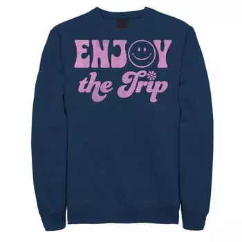 Мужская толстовка в стиле ретро Fifth Sun Enjoy The Trip Licensed Character