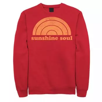 Мужская толстовка в стиле ретро Fifth Sun Sunshine Soul Licensed Character