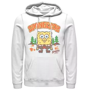 Мужская толстовка в стиле Spongebob Movie Bubble Art Style Licensed Character