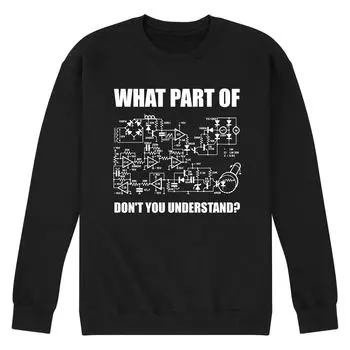 Мужская толстовка What Part Of This Dont Licensed Character