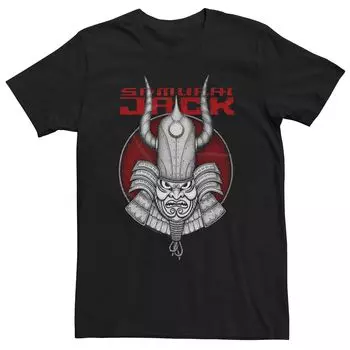 Мужская традиционная футболка воина Cartoon Network Samurai Jack Licensed Character
