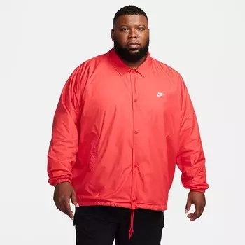 Мужская тренерская куртка Nike Club, цвет University Red
