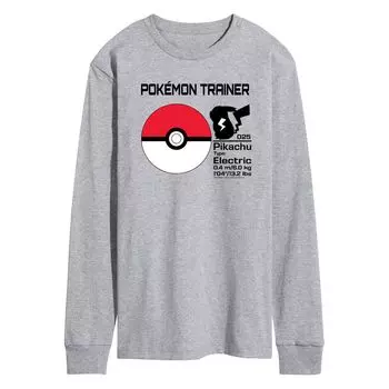 Мужская тренировочная футболка Pokemon Pokeball Licensed Character