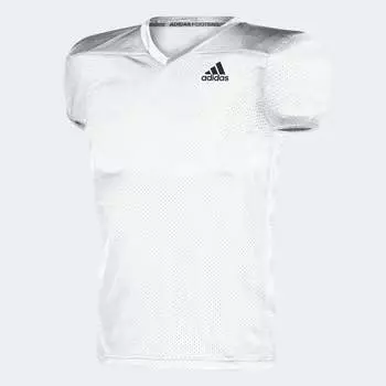 Мужская тренировочная майка adidas, белый/черный