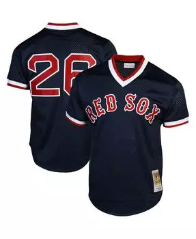 Мужская тренировочная майка Wade Boggs Boston Red Sox 1992 Authentic Cooperstown Collection - темно-синяя Mitchell & Ness