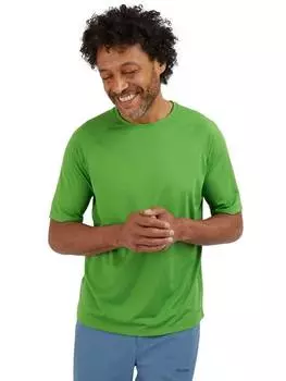 Мужская трикотажная футболка cirrus active с коротким рукавом Rohan, цвет Java Green