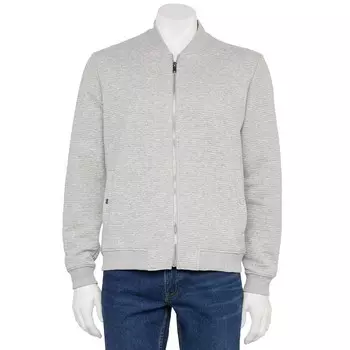 Мужская трикотажная куртка For The Republic в оттоманском стиле, цвет Gray Heather