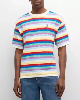 Мужская трикотажная рубашка палитры Billionaire Boys Club, цвет Gardenia