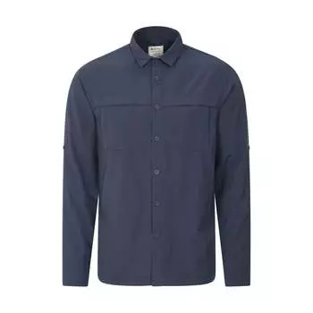 Мужская тройная рубашка для путешествий Mountain Warehouse, синий