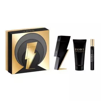 Мужская туалетная вода Bad Boy Estuche Carolina Herrera, EDT 100 ml + Gel 100 ml + Mini