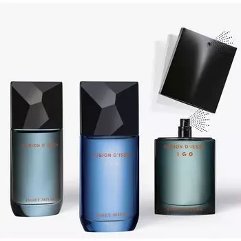 Мужская туалетная вода Fusion d'Issey IGO Estuche Issey Miyake, 80 ml