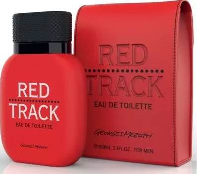 Мужская туалетная вода Georges Mezotti Red Track For Men, 100 мл