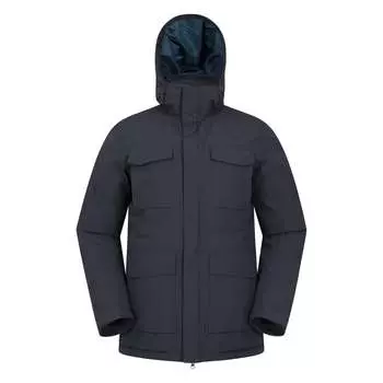 Мужская удлиненная пуховая куртка Concord Extreme Mountain Warehouse, синий