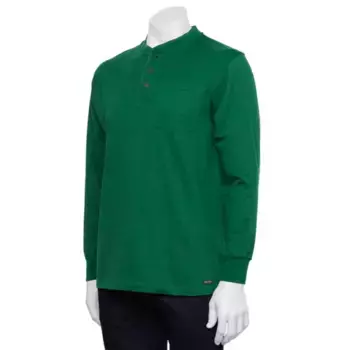 Мужская удлиненная рубашка-поло с запахом Smith'S Workwear, цвет viridian green