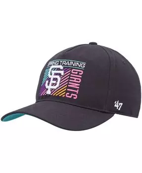 Мужская угольная кепка San Francisco Giants 2023 Spring Training Reflex Hitch Snapback '47 Brand