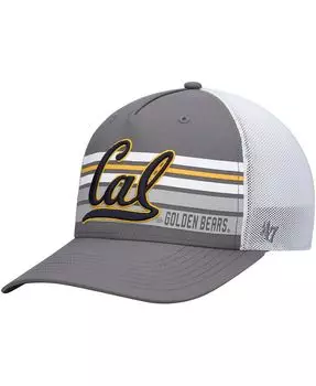 Мужская угольно-белая кепка Cal Bears Brrr Altitude Trucker Snapback '47 Brand