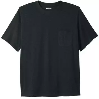 Мужская ультралегкая комфортная футболка Kingsize Big & Tall KingSize, цвет Heather Charcoal
