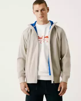 Мужская ультралегкая куртка с капюшоном Pepe Jeans, бежевый