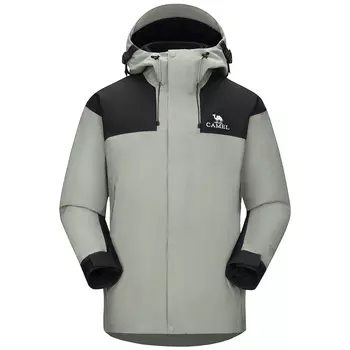 Мужская уличная куртка Camel, Серый/Черный