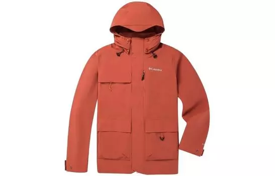 Мужская уличная куртка Columbia, оранжево-красный