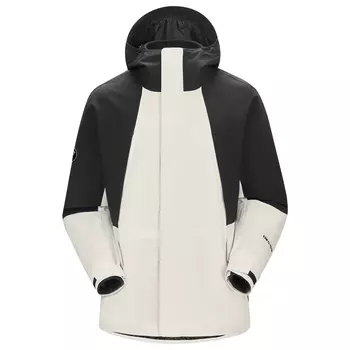 Мужская уличная куртка Panda, Фантомный черный/Пурпурный/Верблюжий