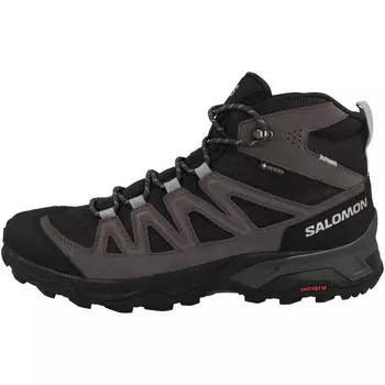 Мужская уличная обувь X Ultra 4 Mid Wide GTX SALOMON, цвет schwarz