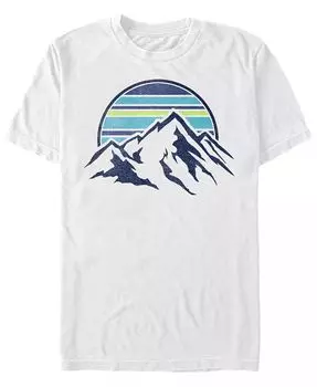 Мужская универсальная футболка Additude Mount Range Pocket с коротким рукавом Fifth Sun, белый