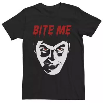 Мужская универсальная футболка Dracula Bite Me Licensed Character