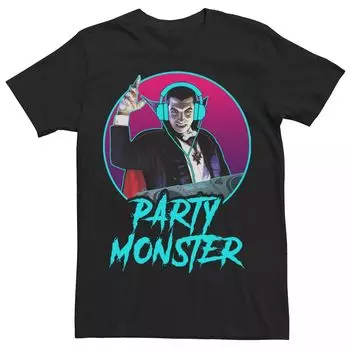 Мужская универсальная футболка Monsters Dracula Party Monster DJ Licensed Character