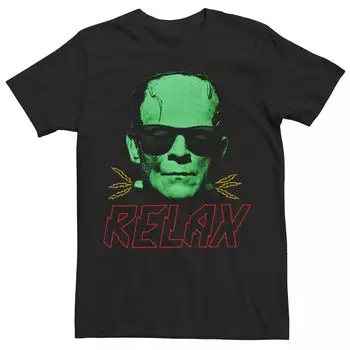Мужская универсальная футболка Monsters Frankenstein Relax с рисунком Licensed Character