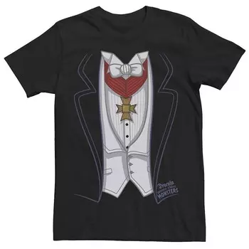 Мужская универсальная футболка с костюмом Дракулы Monsters Licensed Character, черный