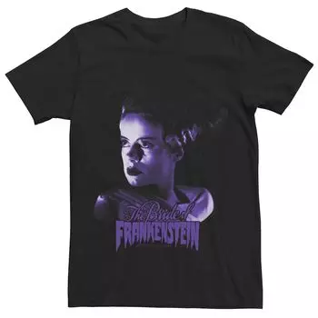 Мужская универсальная футболка с логотипом Monsters Bride of Frankenstein Licensed Character