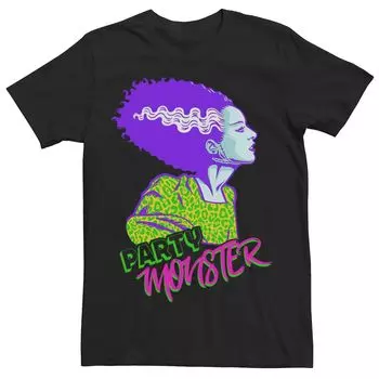 Мужская универсальная футболка с рисунком Monsters Bride Of Frankenstein Party Monster Licensed Character