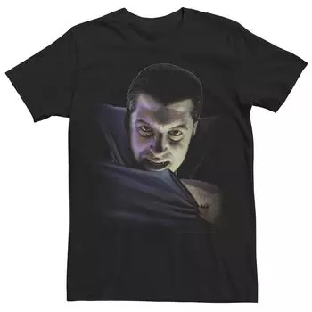 Мужская универсальная футболка с рисунком Monsters Dracula и большим лицом Licensed Character