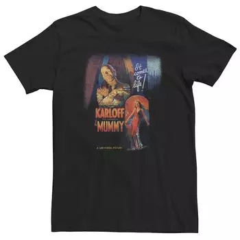 Мужская универсальная футболка с винтажным плакатом Monsters The Mummy It Comes To Life Licensed Character