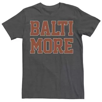 Мужская университетская футболка Baltimore Maryland Hometown Pride Licensed Character