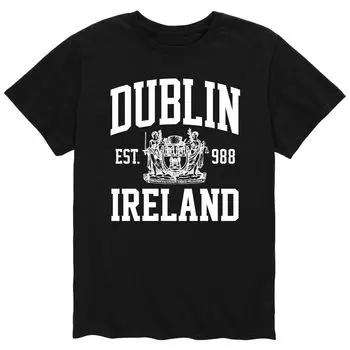 Мужская университетская футболка Dublin Collegiate Licensed Character