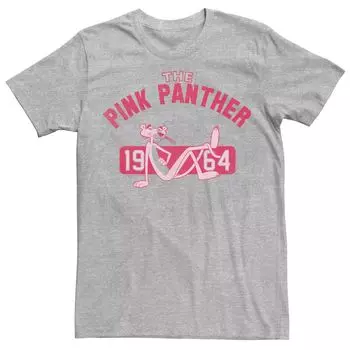 Мужская университетская футболка Pink Panther 1964 Licensed Character