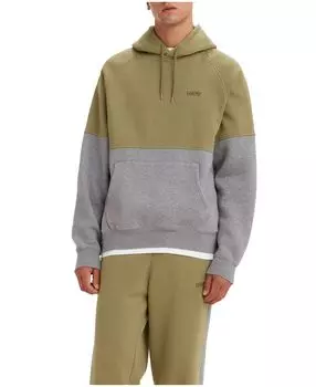 Мужская университетская худи свободного кроя с длинным рукавом Levi's, мульти