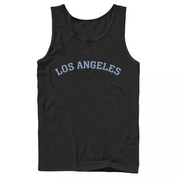 Мужская университетская типографская майка City Of Los Angeles Licensed Character