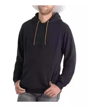 Мужская утепленная худи с тисненым логотипом Thorogood, черный