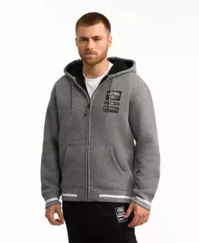 Мужская утепленная худи Unique Sherpa Ecko Unltd, черный