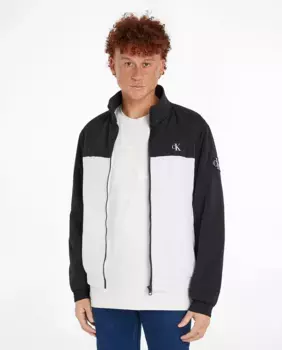 Мужская утепленная куртка на молнии Calvin Klein Jeans, белый