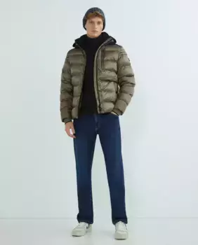 Мужская утепленная парка на двусторонней молнии Wellensteyn, светло-коричневый