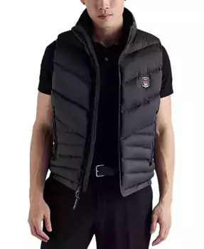 Мужская утепленная пуховая жилетка Andrus Triple F.A.T. Goose, черный
