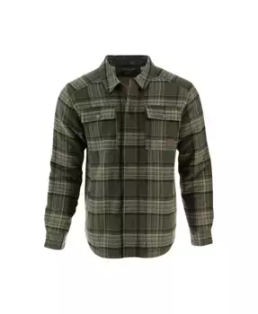 Мужская утепленная рубашка-куртка Merrill Heavyweight с подкладкой из берберской ткани Thorogood, зеленый