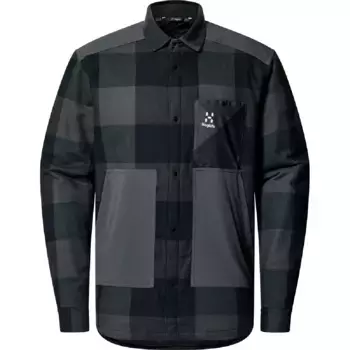 Мужская утепленная рубашка Timmer Haglfs, черный/серый